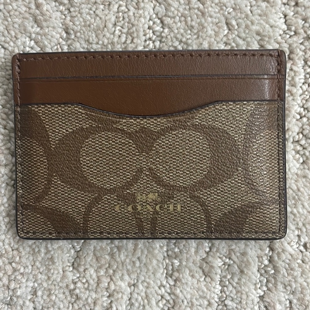 ✨Coach ✨ card wallet